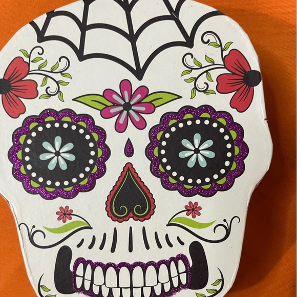 Colorful Sugar Skull and Iridescent Skeleton Set - Picture 7 of 9